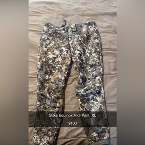 Sitka Men's Camouflage Cargo Pants